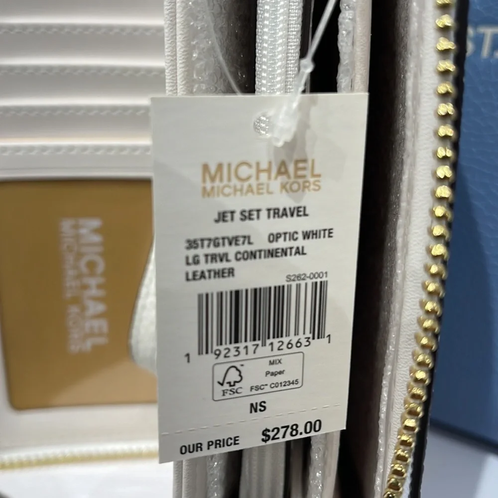 Michael Kors Jet Set Travel Large Travl CONTINENTAL NWT - Picture 13 of 16